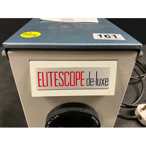 161 - ELITE SCOPE DULUXE VINTAGE AND LARGER PROJECTOR