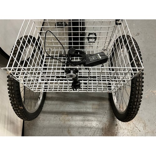 383 - WETHEPEOPLE E-MISSION ELECTRIC TRICYCLE COMPLETE WITH CHARGER