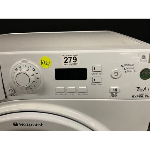 279 - HOTPOINT EXPERIENCE 7KG WASHING MACHINE