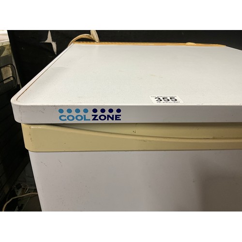 355 - COOL ZONE UPRIGHT FREEZER WITH 4 DRAWERS