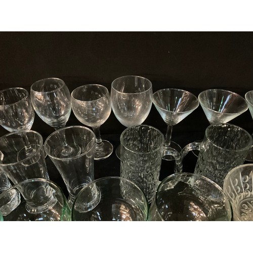 16 - 3 BOXES OF GLASSWARE TO INCLUDE DRINKING GLASSES ETC