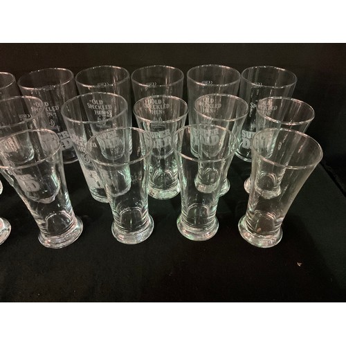 16 - 3 BOXES OF GLASSWARE TO INCLUDE DRINKING GLASSES ETC