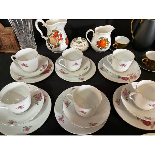 35 - 2 BOX OF CHINA TO INCLUDE TEA SETS ETC