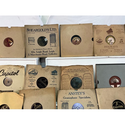 73 - BOX OF 78'S AND SINGLES ETC