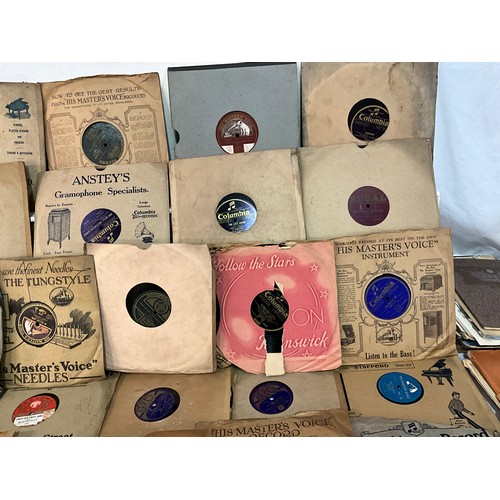 73 - BOX OF 78'S AND SINGLES ETC