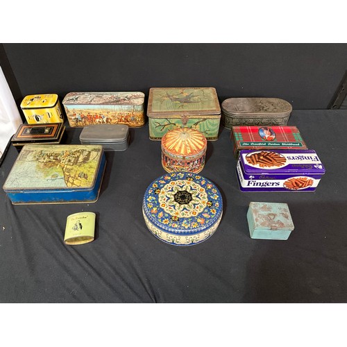 70 - BOX OF VICTORIAN AND LATER TINS