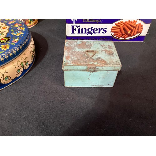 70 - BOX OF VICTORIAN AND LATER TINS