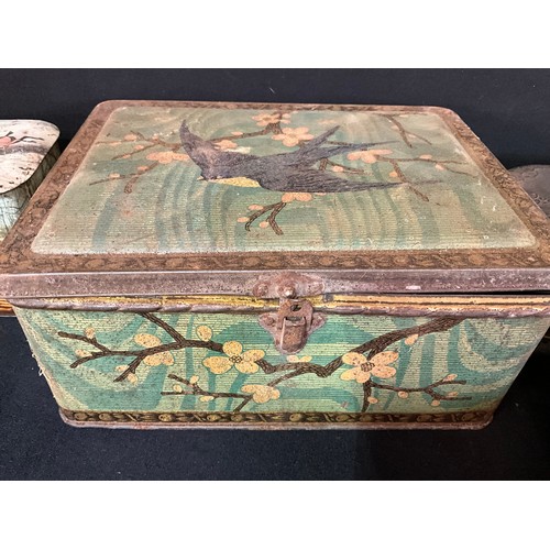 70 - BOX OF VICTORIAN AND LATER TINS