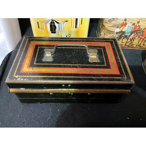 70 - BOX OF VICTORIAN AND LATER TINS