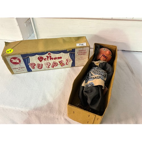 76 - EARLY PELHAM PUPPET IN ORIGINAL BOX