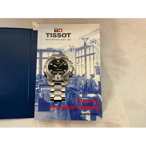 82 - GENTLEMANS TISSOT PR50 WATCH IN ORIGINAL BOX WITH PAPERWORK AND EXTRA LINKS