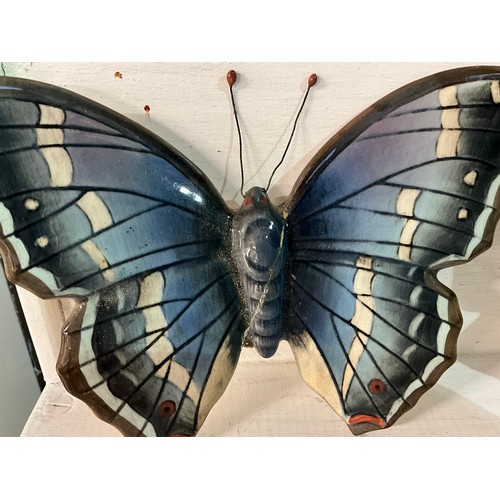 108 - 5 BESWICK BUTTERFLIES