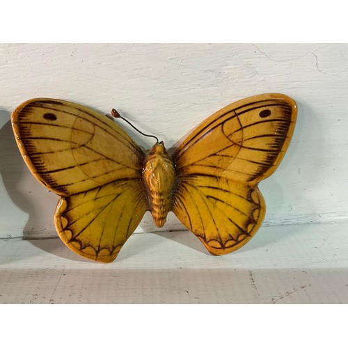 108 - 5 BESWICK BUTTERFLIES