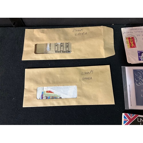 111 - QUANTITY OF STAMPS AND FIRST DAY COVERS ETC