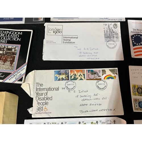 111 - QUANTITY OF STAMPS AND FIRST DAY COVERS ETC