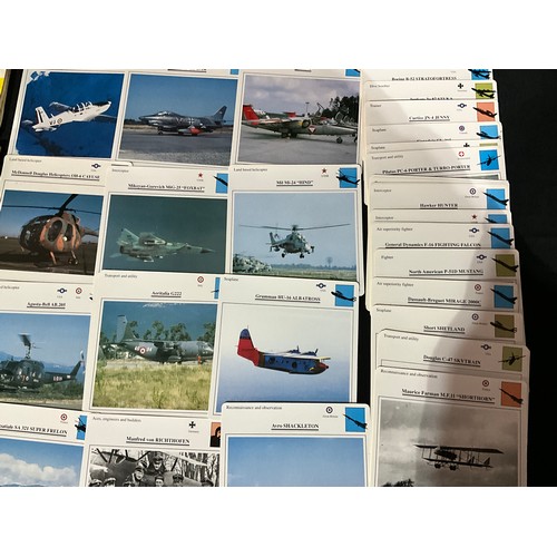 112 - QUANTITY OF POSTCARD AND CIGARETTE CARD ALBUMS, LOOSE POSTCARDS, AIRCRAFT PICTURES AND THE STORY OF ... 