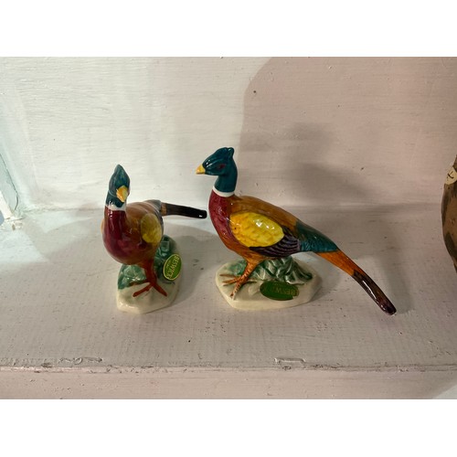 141 - ROYAL WINTON GRIMWADES STILL FRUIT BOWL BESWICK PHEASANTS ETC