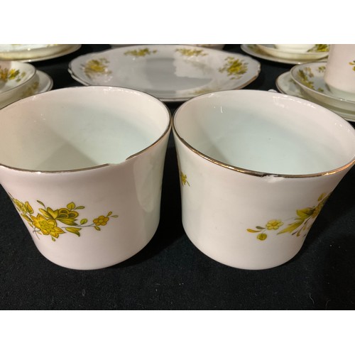 174 - TWO BOXES OF VICTORIAN AND LATER CHINA TO INCLUDE TWO BONE CHINA TEASETS, NORITAKE CHINA, TWIN HANDL... 