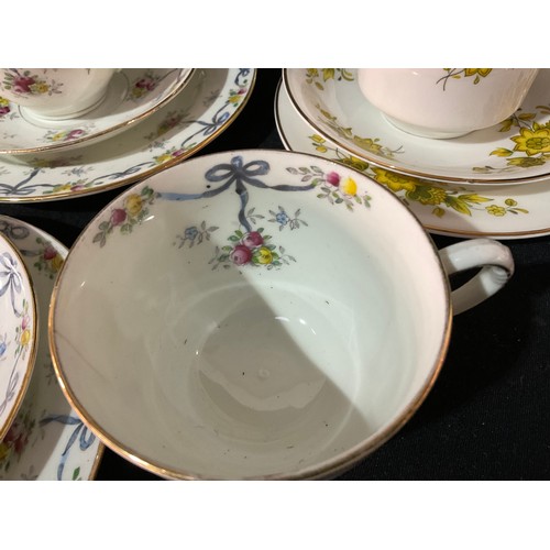 174 - TWO BOXES OF VICTORIAN AND LATER CHINA TO INCLUDE TWO BONE CHINA TEASETS, NORITAKE CHINA, TWIN HANDL... 