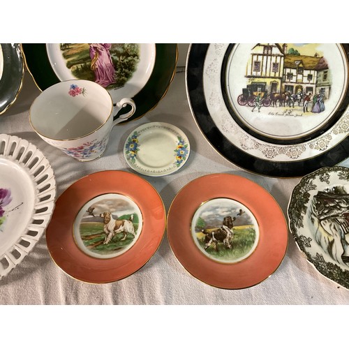 180 - TWO BOXES OIF CHINA TO INCLUDE PLATES, CUP AND SAUCERS ETC