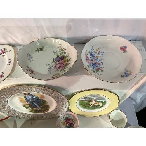 180 - TWO BOXES OIF CHINA TO INCLUDE PLATES, CUP AND SAUCERS ETC