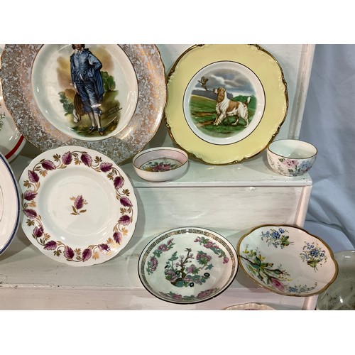 180 - TWO BOXES OIF CHINA TO INCLUDE PLATES, CUP AND SAUCERS ETC