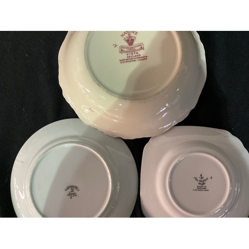 180 - TWO BOXES OIF CHINA TO INCLUDE PLATES, CUP AND SAUCERS ETC