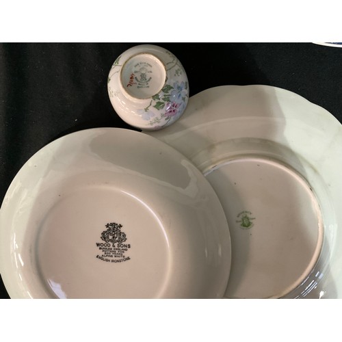 180 - TWO BOXES OIF CHINA TO INCLUDE PLATES, CUP AND SAUCERS ETC