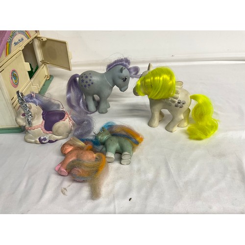 193 - MY LITTLE PONY HOUSE AND FIGURES ETC