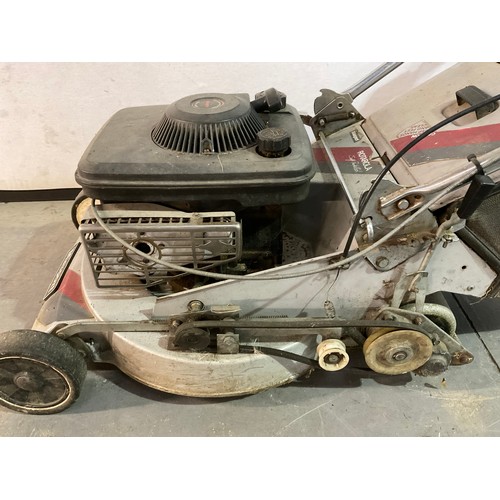 258 - MASPORT ROTAROLA ROTARY PETROL SELF PROPELLED MOWER WITH BRIGGS AND STRATTON ENGINE