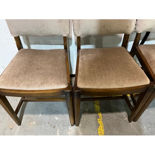 376 - 4 VINTAGE DINING CHAIRS