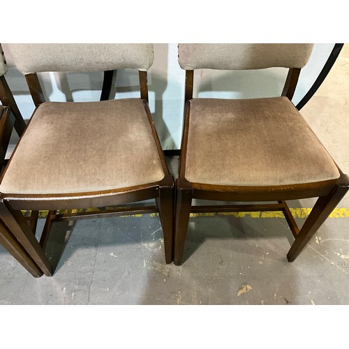 376 - 4 VINTAGE DINING CHAIRS