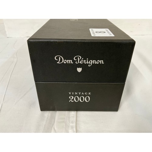 8 - VINTAGE 2000 DOM PERIGNON IN ORIGINAL PRESENTATION BOX SEALED