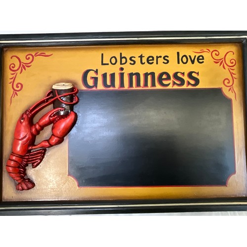 26 - QTY OF GUINNESS ADVERTISING ITEMS (4) 24”X16”