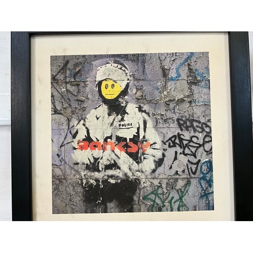 40 - 2 FRAMED GRAFF.IO LIMITED EDITION PICTURES 10”X10”