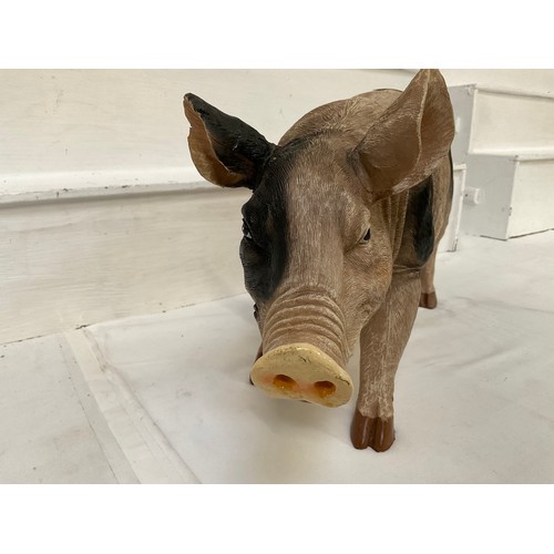 58 - MODEL OF BLACK SPOT PIG (plastic)