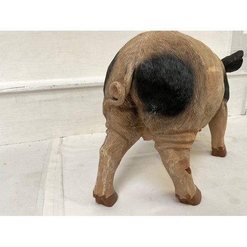 58 - MODEL OF BLACK SPOT PIG (plastic)