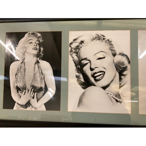 89 - FRAMED MARILYN MONROE PICTURE 22”X43”