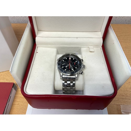 141 - OMEGA SEAMASTER PROFESSIONAL 300M GENTS WRIST WATCH COMPLETE WITH BOX INSTRUCTIONS AND WARRANTY ,PIC... 