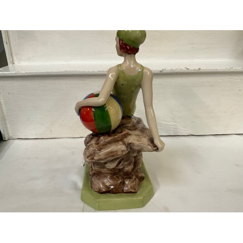 155 - KEVIN FRANCIS LIMITED EDTION BEACH BELLE FIGURE BY PEGGY DAVIES NUMBER 294 OF 750 H10”