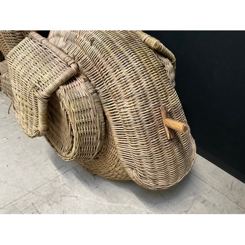 165 - WICKER WOVEN MODEL MOTOR BIKE A/F