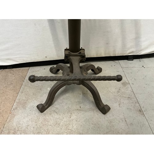 223 - CAST IRON TRACTOR SEAT STOOL H31”