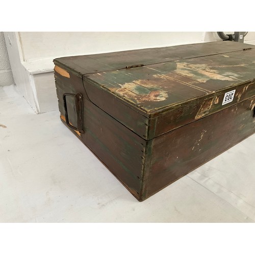 203 - VINTAGE CARPENTERS TOOL BOX