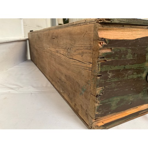 203 - VINTAGE CARPENTERS TOOL BOX