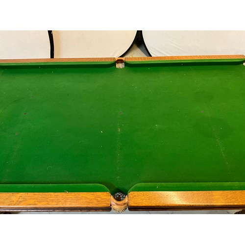 240 - VINTAGE RILEY SNOOKER AND BILLARD SLATE BED TABLE 78