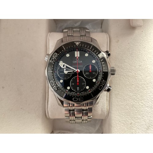 141 - OMEGA SEAMASTER PROFESSIONAL 300M GENTS WRIST WATCH COMPLETE WITH BOX INSTRUCTIONS AND WARRANTY ,PIC... 