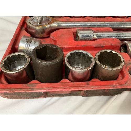 58 - LARGE CASED HEAVY DUTY SOCKET SET