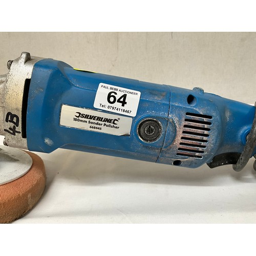 64 - SILVER LINE ELECTRIC SANDER POLISHER