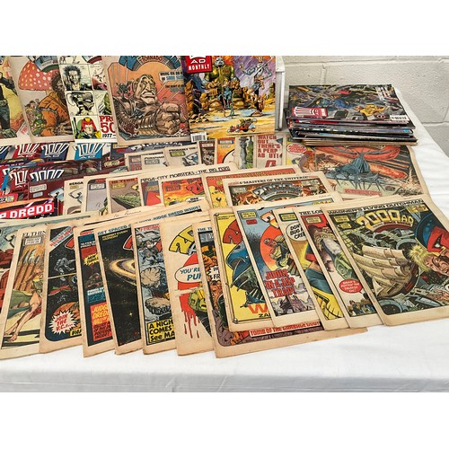 74 - TWO BOXES OF 2000AD VINTAGE COMICS