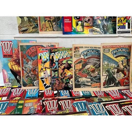 74 - TWO BOXES OF 2000AD VINTAGE COMICS